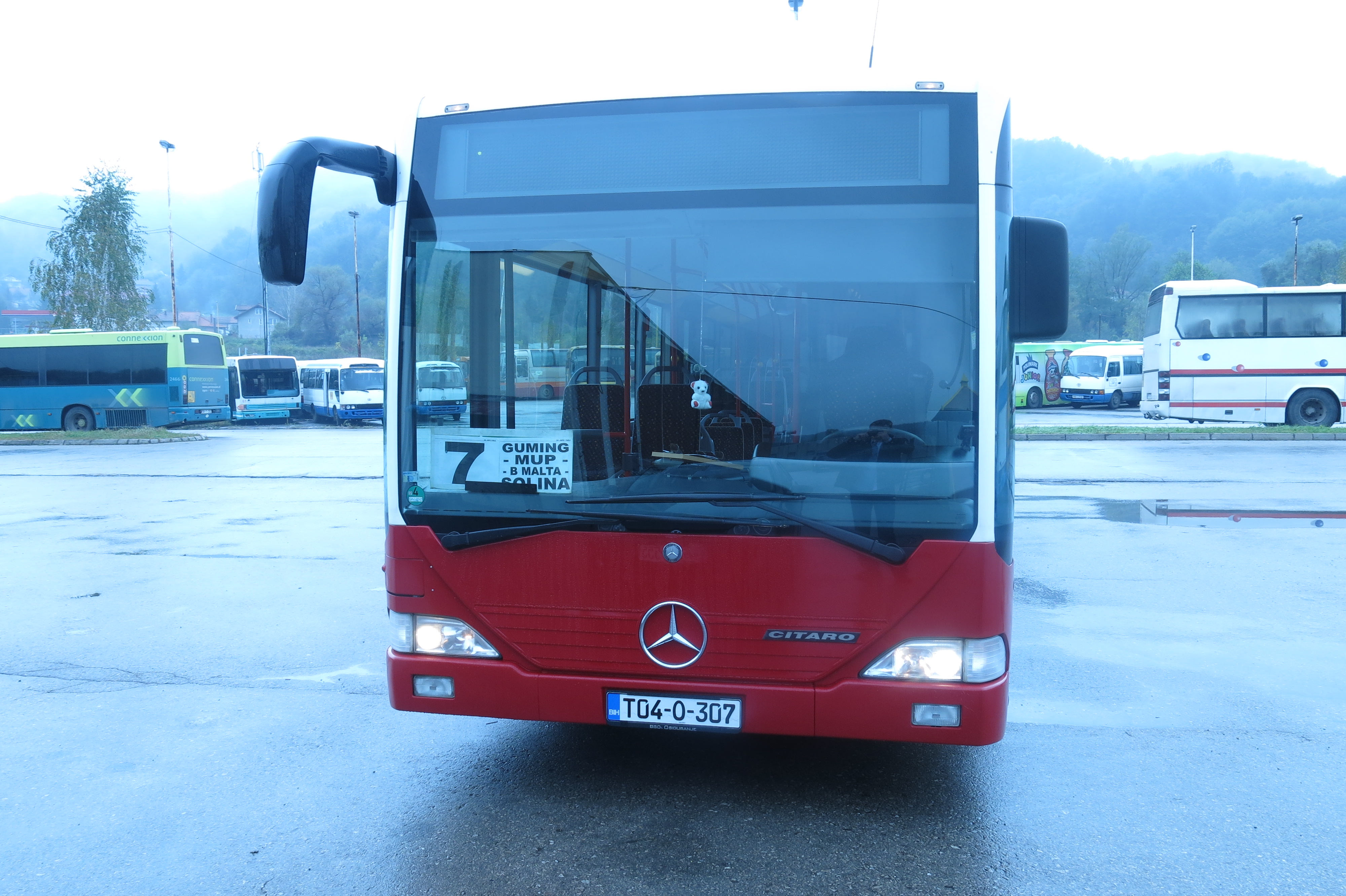 Gradski i prigradski saobraćaj Tuzla uvezao prvi CNG autobus u BiH