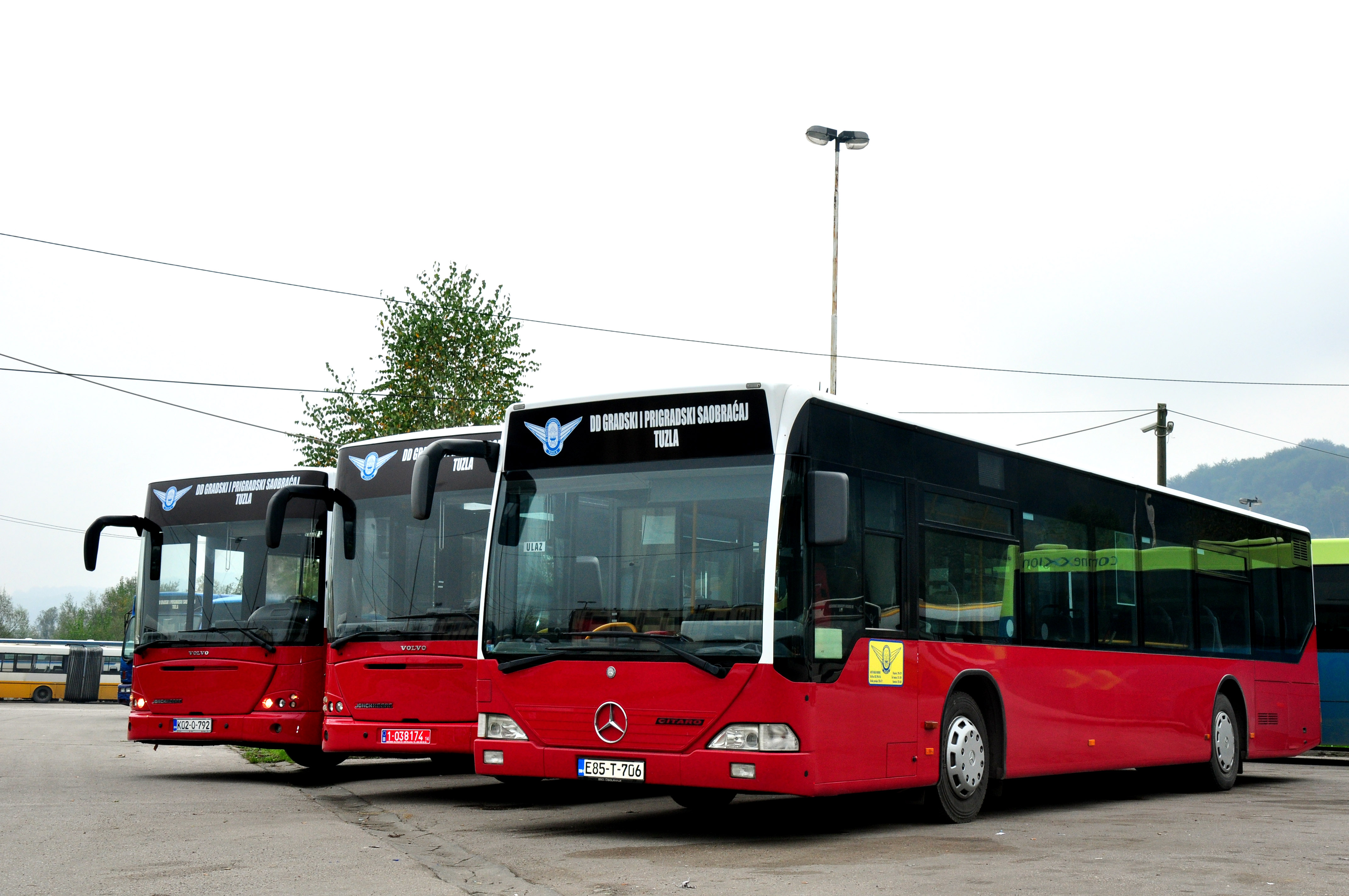 GiPS Tuzla: Obavještenje o uspostavljanu saobraćaja na privremenim redovima vožnje